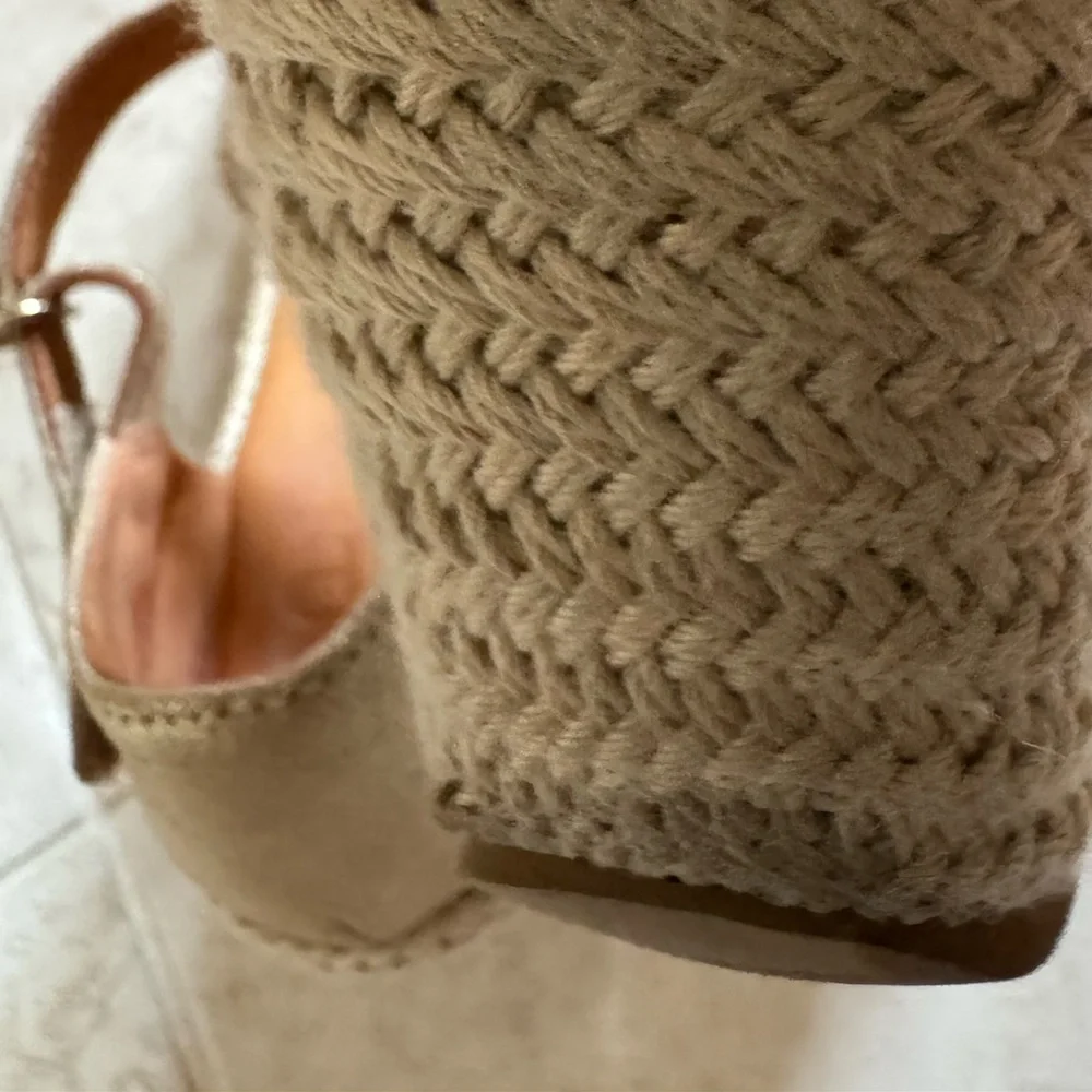 L'Amour Des Pieds Oribel Wedge Sandal Gold